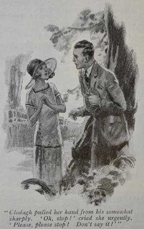 Illustration from 'What Happened at Flaunce', taken from Norton Parish Magazine, April 1927